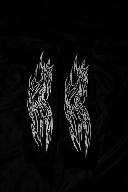 Arm sleeves Black veil